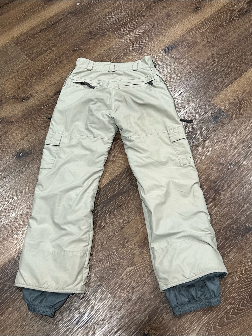 Vintage Y2K Burton Ronin RAVR Women’s S Snowboard Pants Beige Cargo Ski